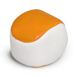 White/Orange