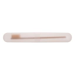 Closed with Toothbrush